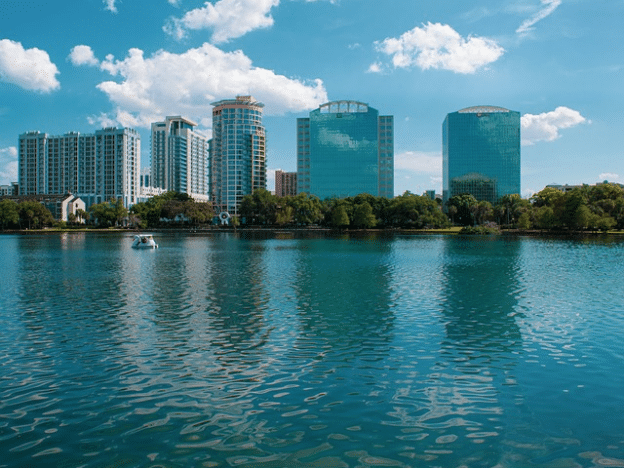 Orlando office space skyline