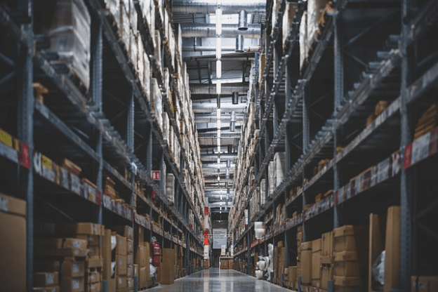 warehouse shelving