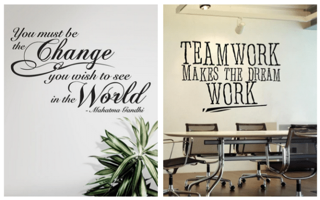 inspirational wall decor for home office